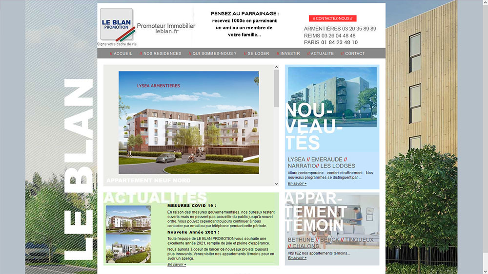 Leblan promotion